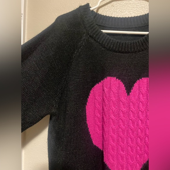 Heart Crewneck Knitted Sweater- size xxl - Picture 9 of 12